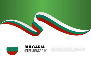 Bulgaristan 'ın Bağımsızlık Günü, 22 Eylül' deki ulusal kutlama afişi.