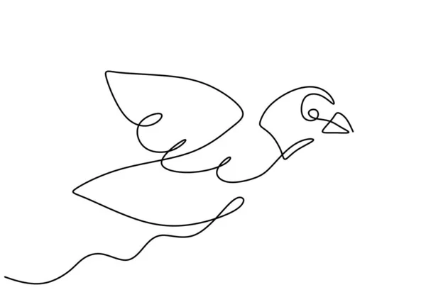 在白色背景上隔离的一条龙鹦鹉 — 图库矢量图片