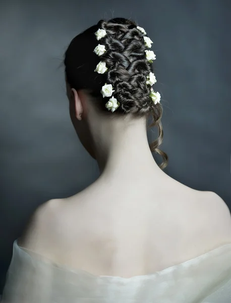 Bridal hairstyles — Stock Photo, Image