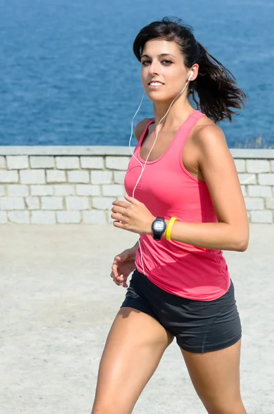 Summer running — Stock Photo, Image