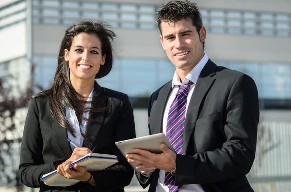 Pareja de negocios — Foto de Stock