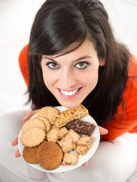 Koekjes zoete verleiding — Stockfoto