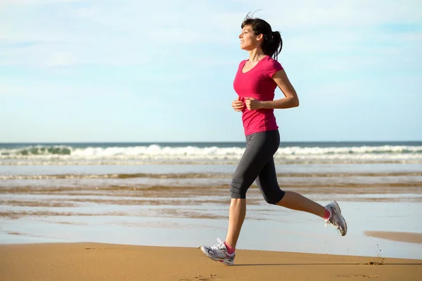 Fitness mulher correndo — Fotografia de Stock