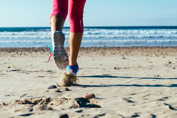 Beach runner — Stock Photo, Image