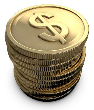 yığılmış paraları