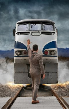 Tren durdurma