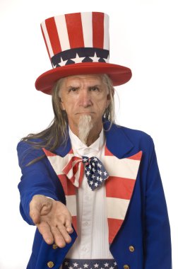 Uncle Sam Wants Your Money clipart