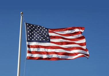 US flag clipart