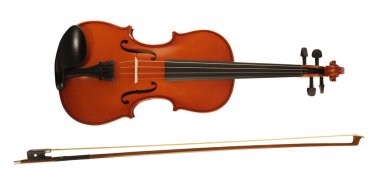 Violin & bow clipart