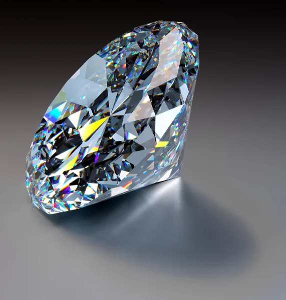 Glitzernder Diamant — Stockfoto