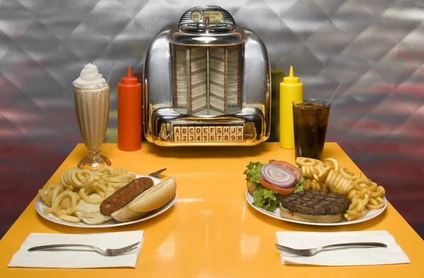 Retro Diner — Stockfoto