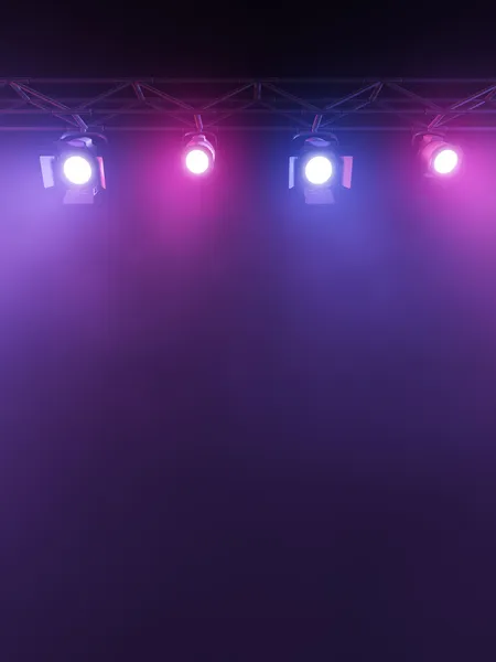 Luces de escenario — Foto de Stock