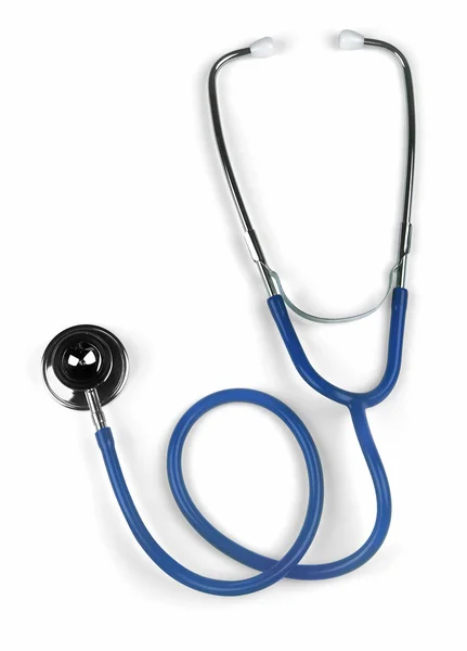 Blue stethoscope — Stock Photo, Image