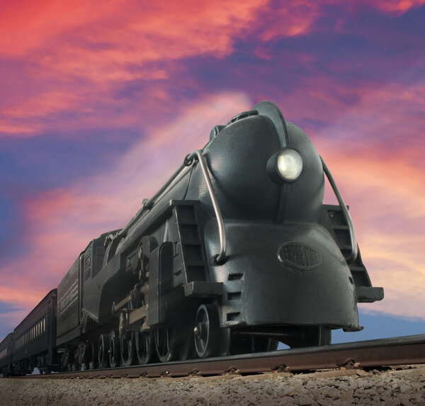 Обтекаемой поезд