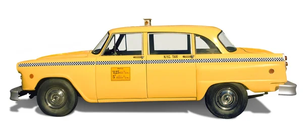 Gul taxi — Stockfoto