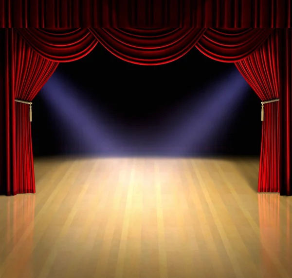 Curtain Up — Stock Photo, Image