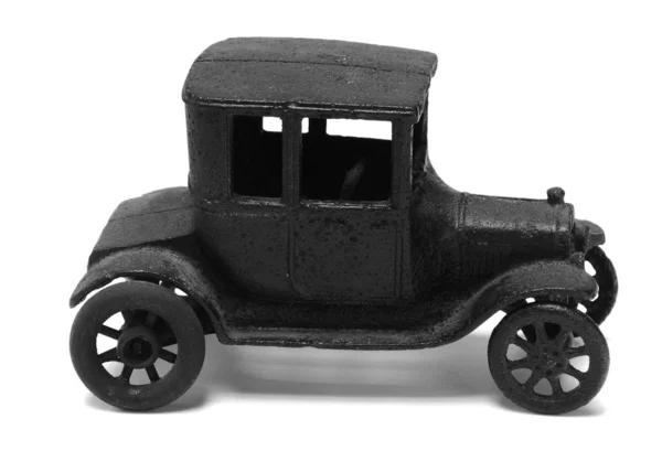 Antique iron toy car — Zdjęcie stockowe