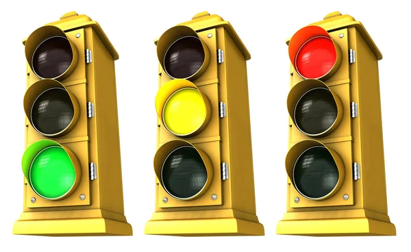 Downtown Stoplight Pack de 3 — Photo