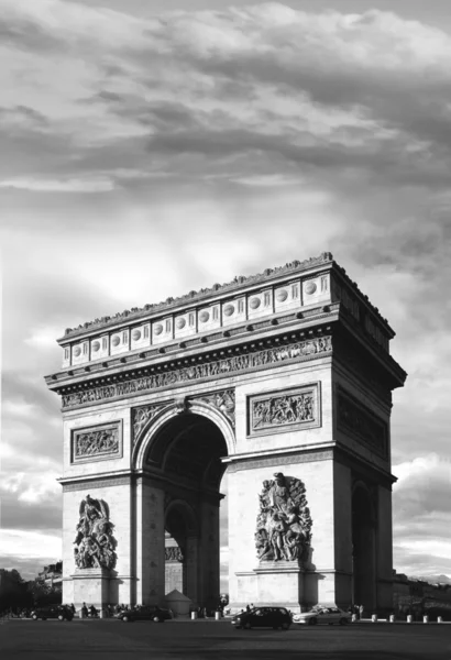 Triomphe in B&W — Stock Photo, Image