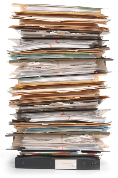 Pile de documents Images De Stock Libres De Droits