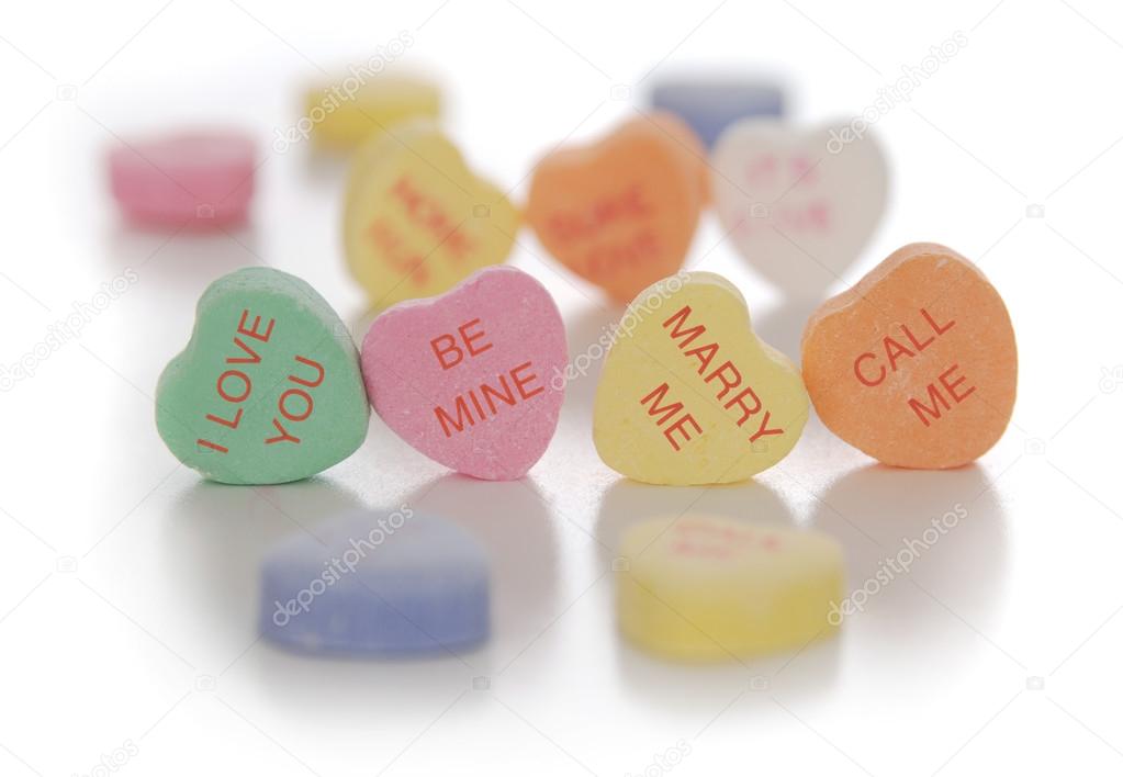 Valentinsdag slik hjerter — Stock-foto © jamesgroup