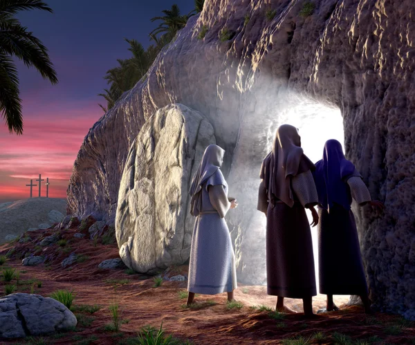 He is Risen — Stock Photo, Image