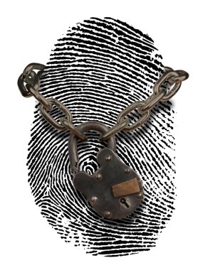 Kimliği Hırsızlığından açık Lock