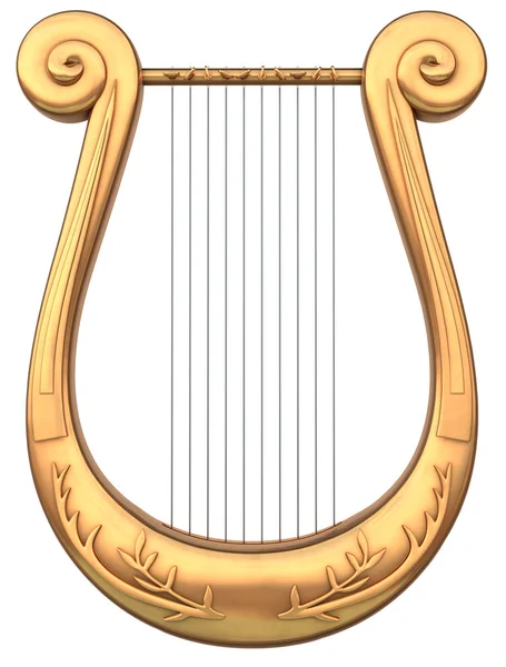 Lyre à cordes — Photo