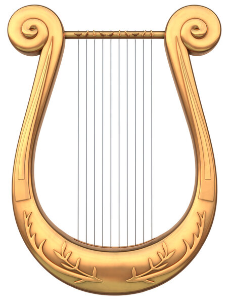 Stringed lyre