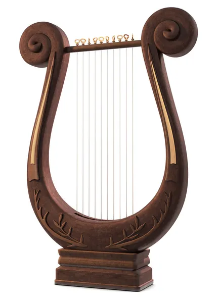 Stringed lyre — Stock Photo, Image