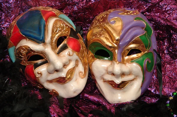 Máscaras de Mardi-gras — Foto de Stock