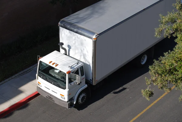 Mittlerer Lkw — Stockfoto