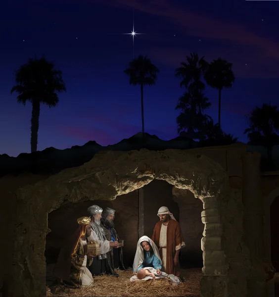 Nativité de Noël — Photo