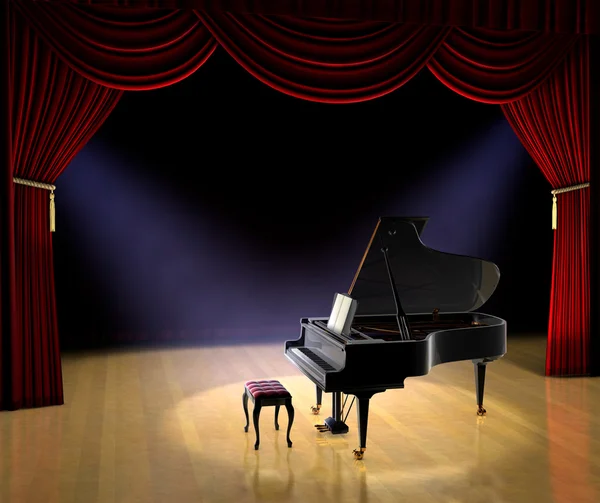 Piano Konsert — Stockfoto