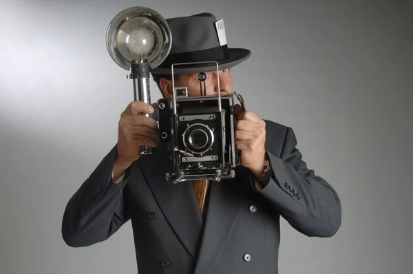 Periodista fotográfico —  Fotos de Stock