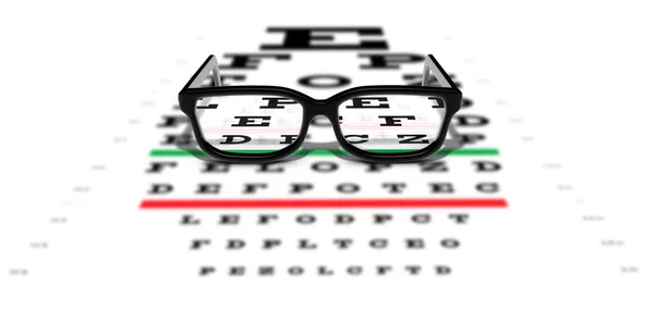 Óculos de prescrição — Fotografia de Stock
