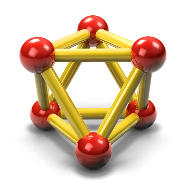 3D-Proton — Stockfoto