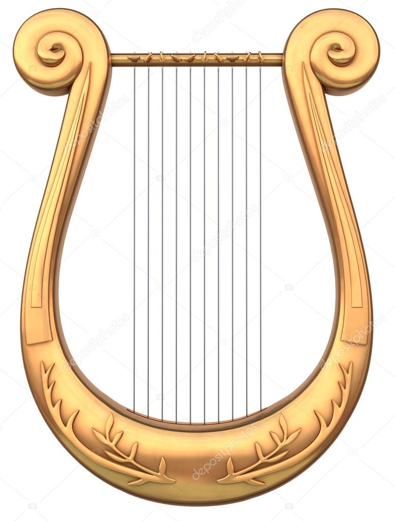Stringed lyre