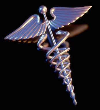caduceus sağlık sembol