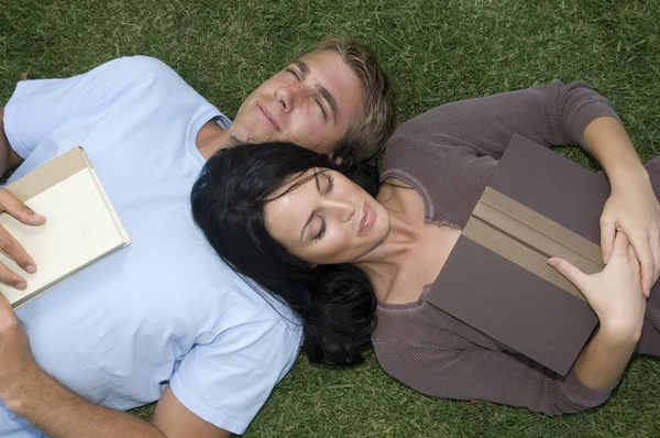 Romantic Reading — Stock Photo, Image