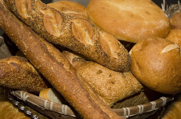 Καλάθι ψωμί — Φωτογραφία Αρχείου
