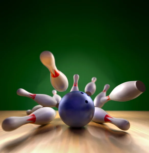 Strike bowling Pictures, Strike bowling Stock Photos & Images
