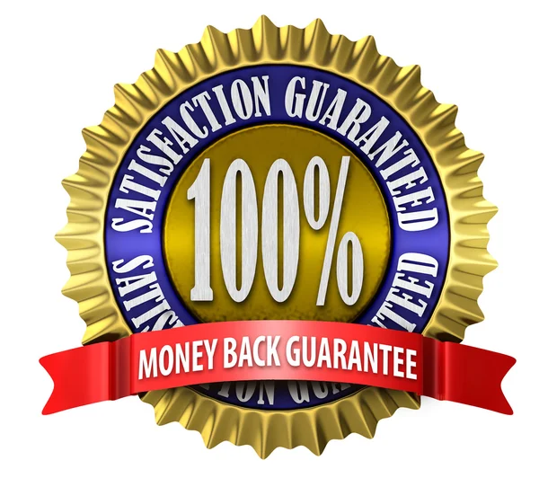 Satisfaction Guaranteed Seal — Stock Photo, Image