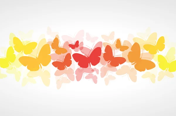 Kelebekler vektör arka plan