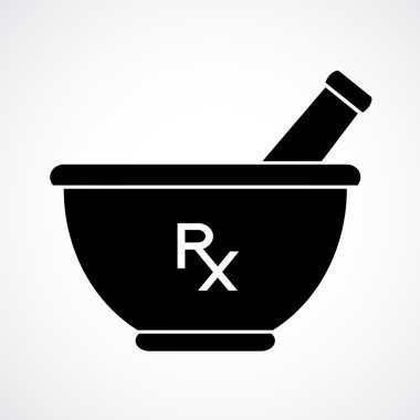  pharmacy symbol - mortar and pestle clipart