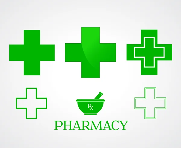 Pharmacy symbols — Stock Photo, Image