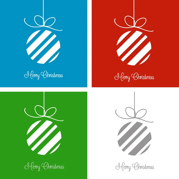 Merry Christmas vector illustration — Stock Vector