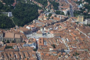 Brasov kuş bakışı manzaralar