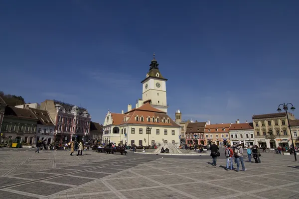 Staré město v brasov — Stock fotografie