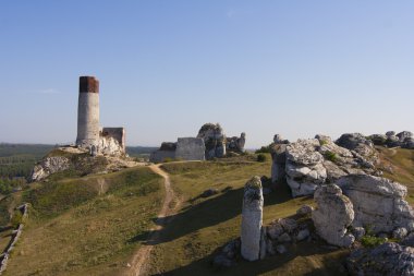 Olsztyn kale kalıntıları